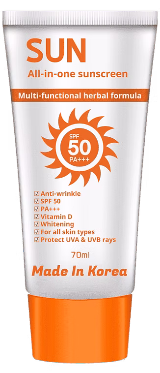کرم ضدآفتاب فیزیکال SPF 50 سامسونگ بادی کر